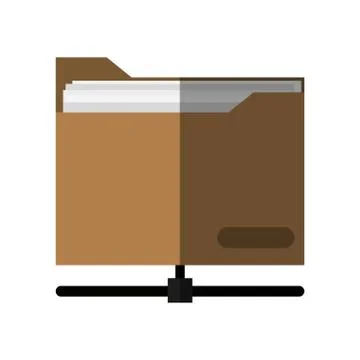 File folder icon image イラスト素材