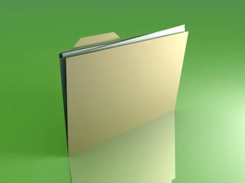 File folder Illustrazione stock