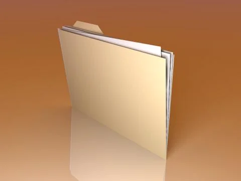 File folder Illustrazione stock