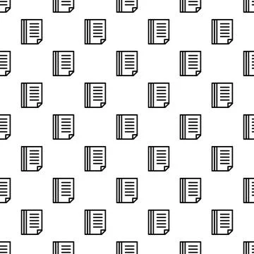 File folder pattern seamless vector 库存插图