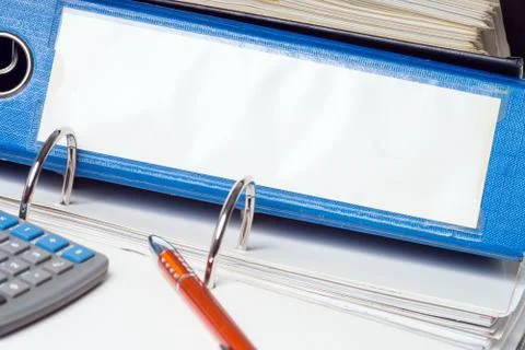 File folder Foto stock