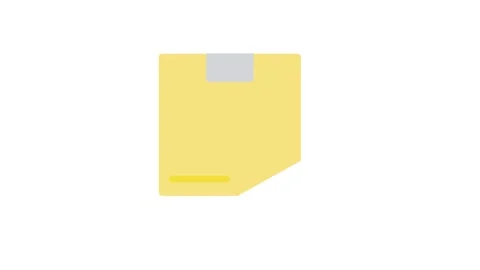 A file folder with a prominent barcode icon, representing document manageme.. Stock Footage 332855156