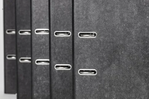 File folder on white background Stock Photos