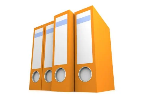 File folders. Stock Illustration