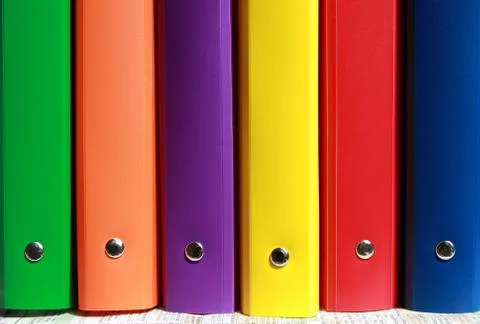 File folders Stock Photos