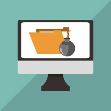 File icon design Illustrazione stock