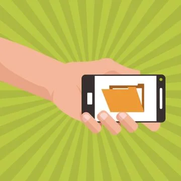 File icon design Illustrazione stock