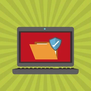 File icon design Illustrazione stock