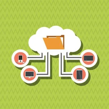 File icon design, vector illustration Stock-Illustration