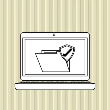 File icon design, vector illustration Illustrazione stock
