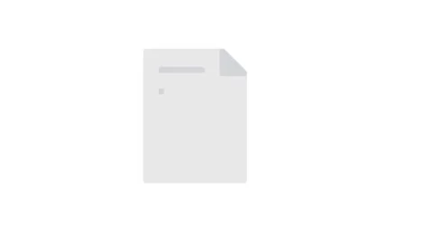 File icon featuring a shield and check mark, symbolizing security and verif.. Stock Footage 333461994
