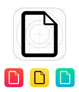 File icon 스톡 일러스트
