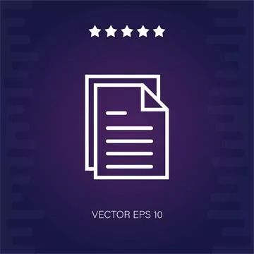 File  icon Stock Illustration