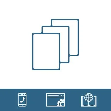 File icon stock vector illustration flat design Stockillustratie