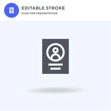 File icon vector, filled flat sign, solid pictogram isolated on white, logo Illustrazione stock