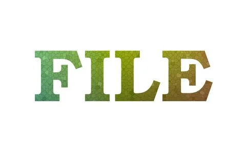 FILE Stock Illustration