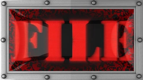 File on led Видео 8692680