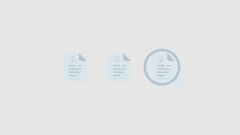 File loading search animation video Stock Footage 330432484