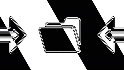 The file. Looping footage has 4K resolution. Illustration. Stock Footage 106106198