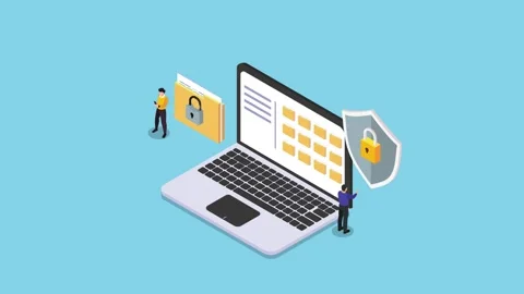 File management administration and security Stock Footage 274111443