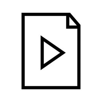File Media Icon Stock-Illustration