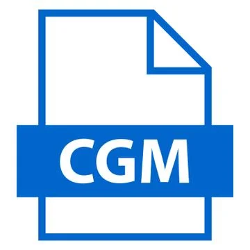 File Name Extension CGM Type Illustrazione stock
