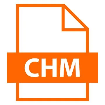 File Name Extension CHM Type Stock-Illustration