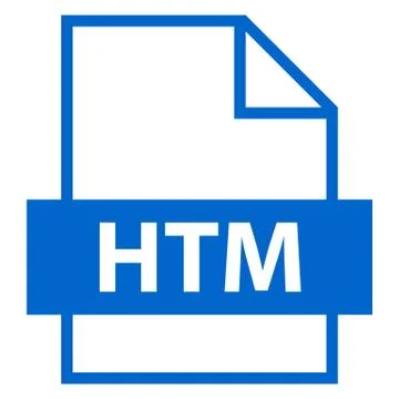 File Name Extension HTM Type Stock-Illustration