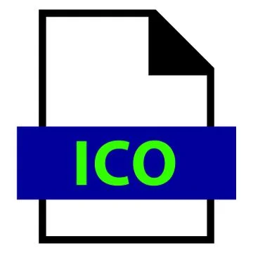 File Name Extension ICO Type Stock-Illustration