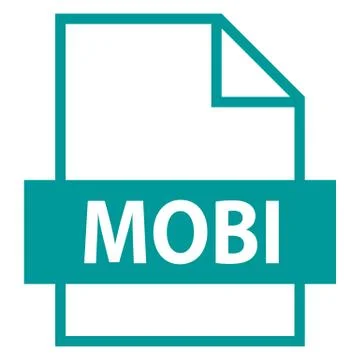 File Name Extension MOBI Type Stock-Illustration