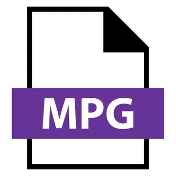 File Name Extension MPG Type Stock-Illustration