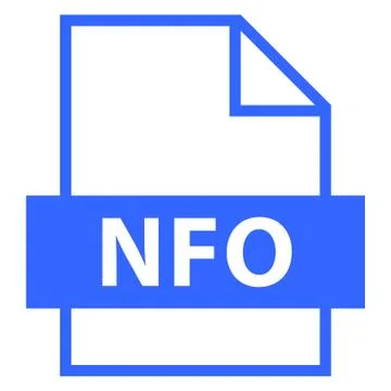 File Name Extension NFO Type Stock-Illustration