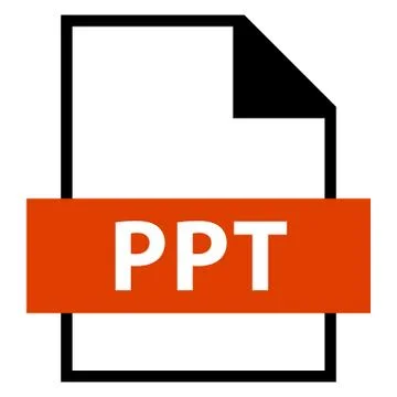 File Name Extension PPT Type Stock Illustration
