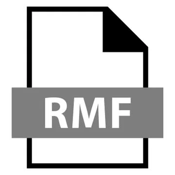 File Name Extension RMF Type Stock-Illustration