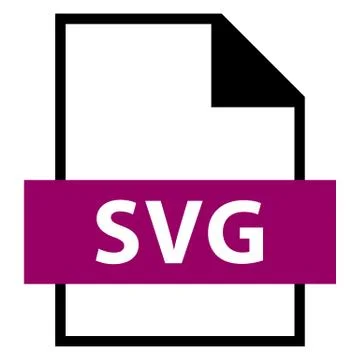 File Name Extension SVG Type Illustrazione stock