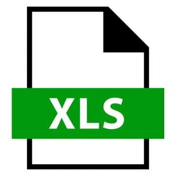 File Name Extension XLS Type Stock Illustration