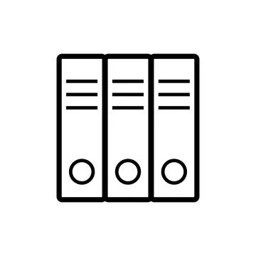 File or document icon Illustrazione stock