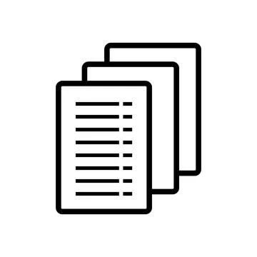 File or document icon イラスト素材