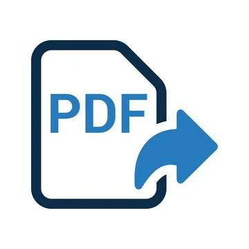 File, pdf icon. Stock Illustration