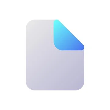 File pixel perfect flat gradient two-color ui icon Illustrazione stock
