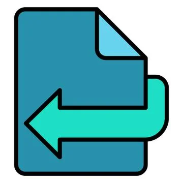 File share icon Illustrazione stock