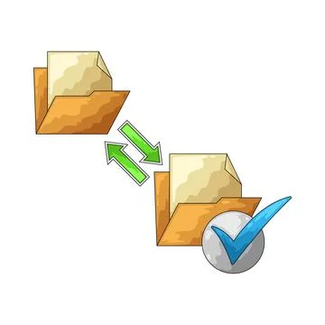 File Sharing illustration Stock Illustration