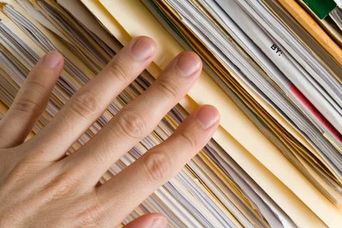 File Stack Stock Photos