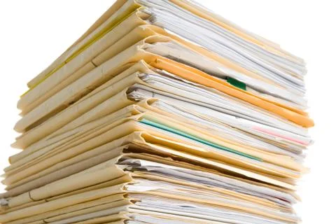 File Stack 스톡 사진