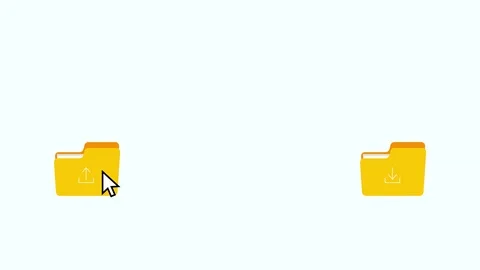 File transfer animation Windows file tra... | Stock Video | Pond5
