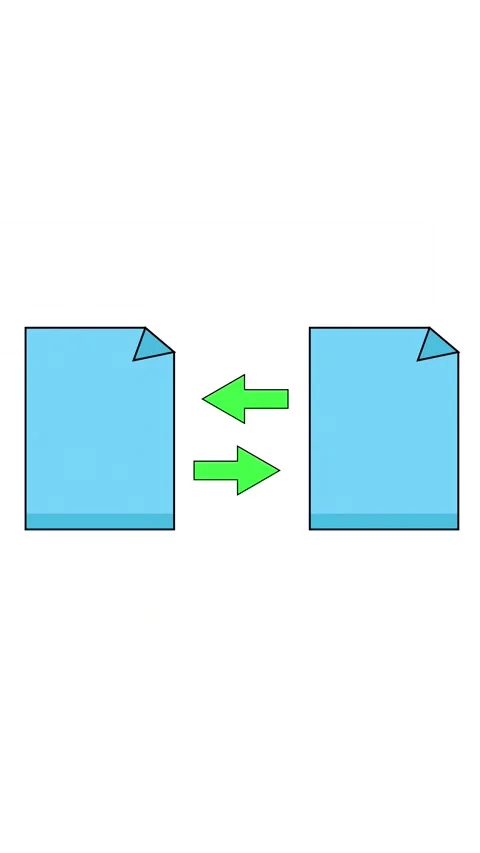 File Transfer Arrow Animation Stock Footage 346565267
