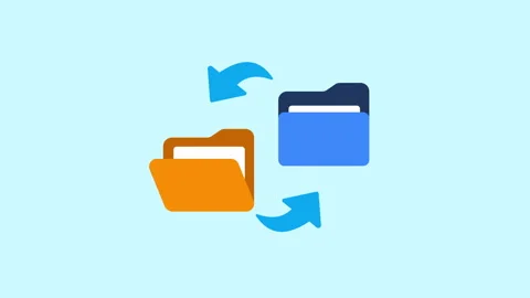 File transfer icon 2d Animation with Alpha Matte Stock Footage 336039107