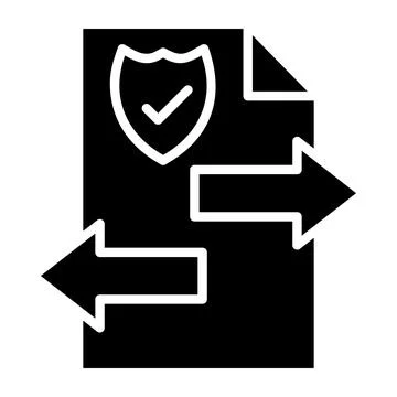 File transfer Vector Icon Design Illustration Stock Illustration