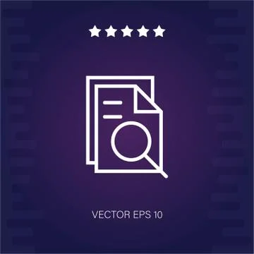 File vector icon Stock Illustration