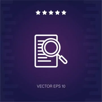 File vector icon Stock Illustration
